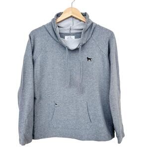 The Black Dog Gray Cowl Neck Sweatshirt Sz S